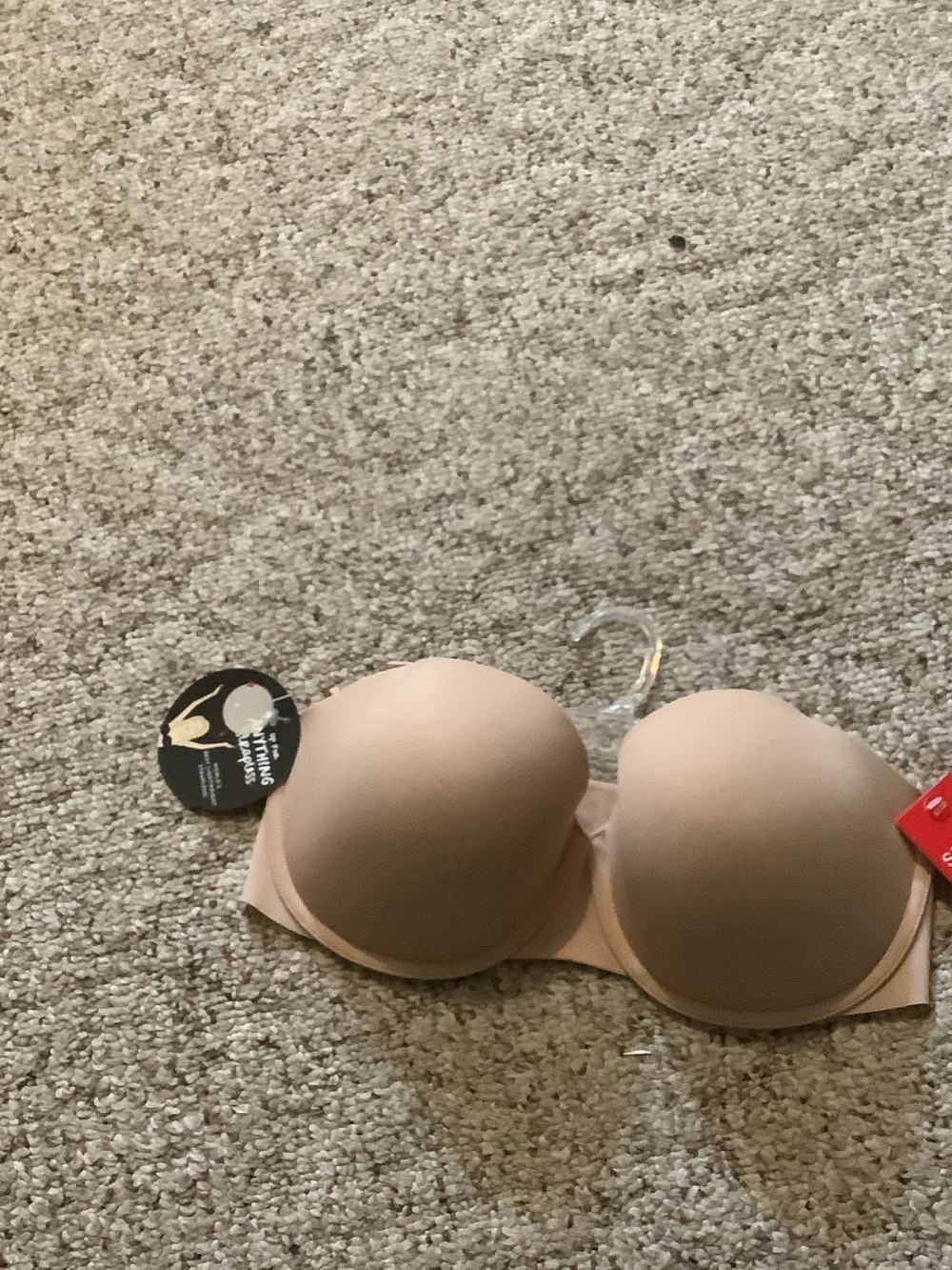 SPANX Strapless Convertible Bandeau Bra in Light Nude